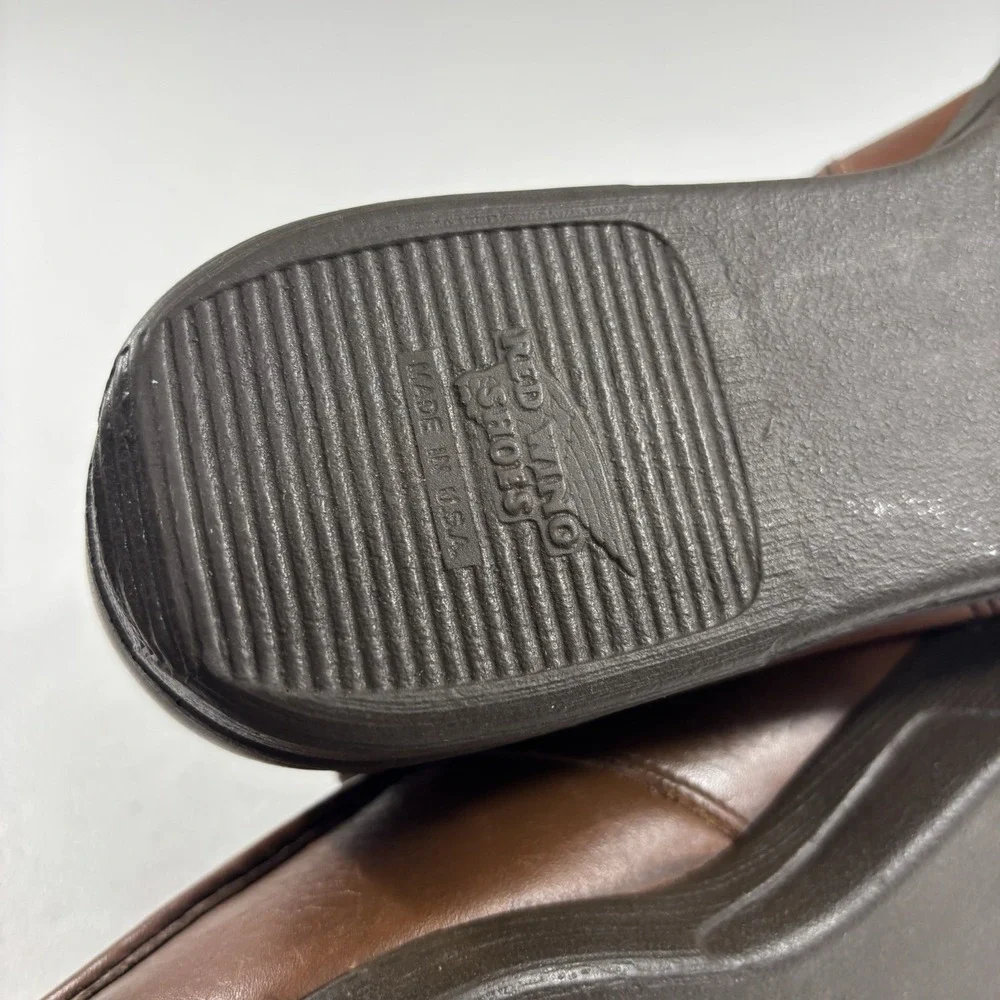 Vintage Red Wing Dunoon Brown Leather Moc Toe Oxford 6602 SD Type 1 Men Sz 9 EEE